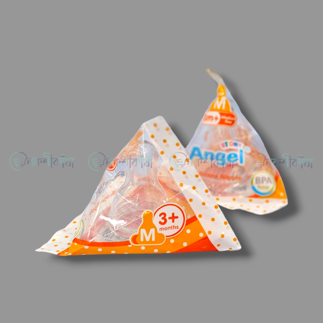 Angel Feeder Nipple (Silicone) - 0M, 3M, 6M. - Image 3