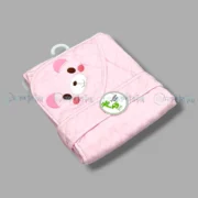 Premium Cotton Baby Hooded Towel/Cap Towel/Receiving Blanket