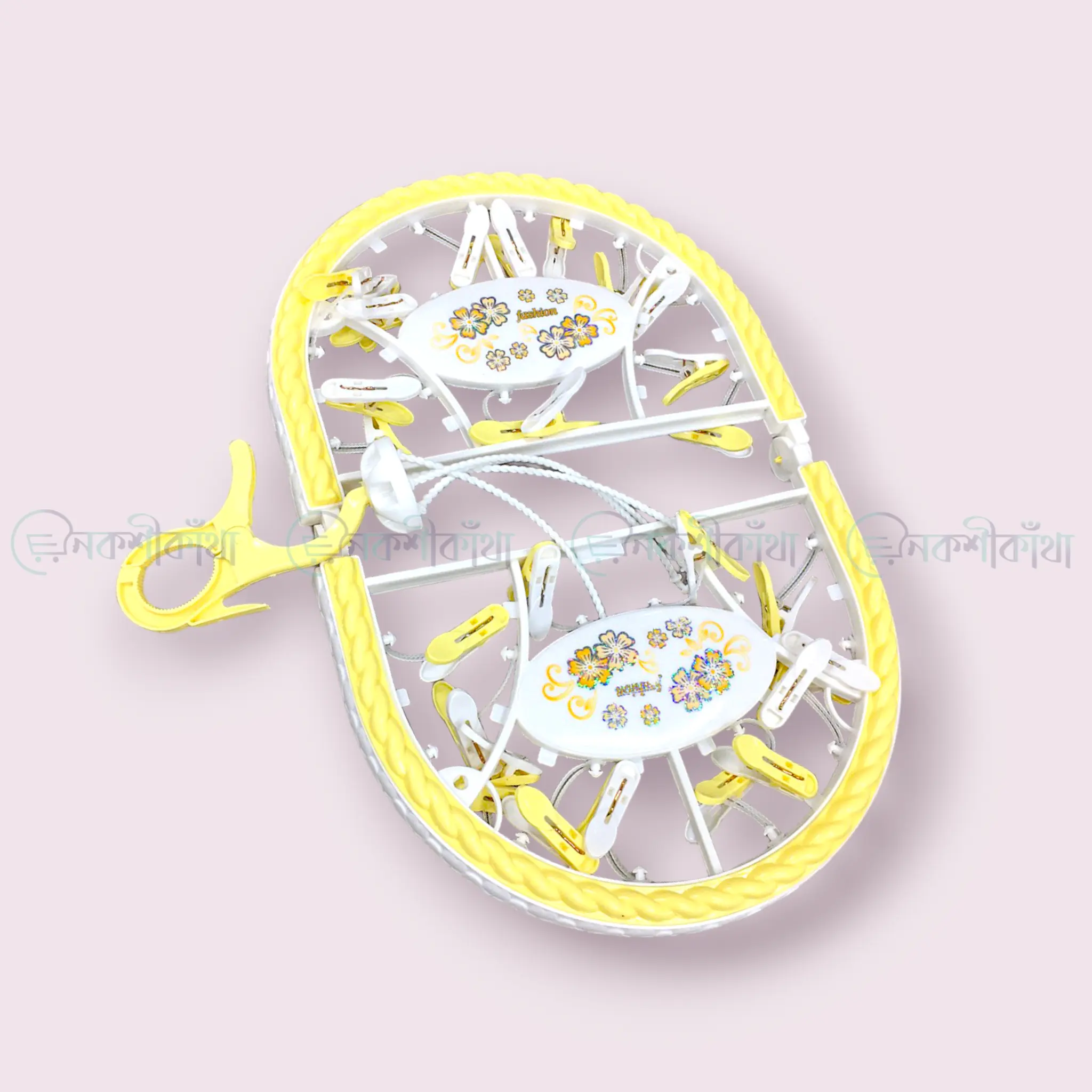 Baby Clothes Drying Folding Hanger (China) - 28 Clip - Image 9