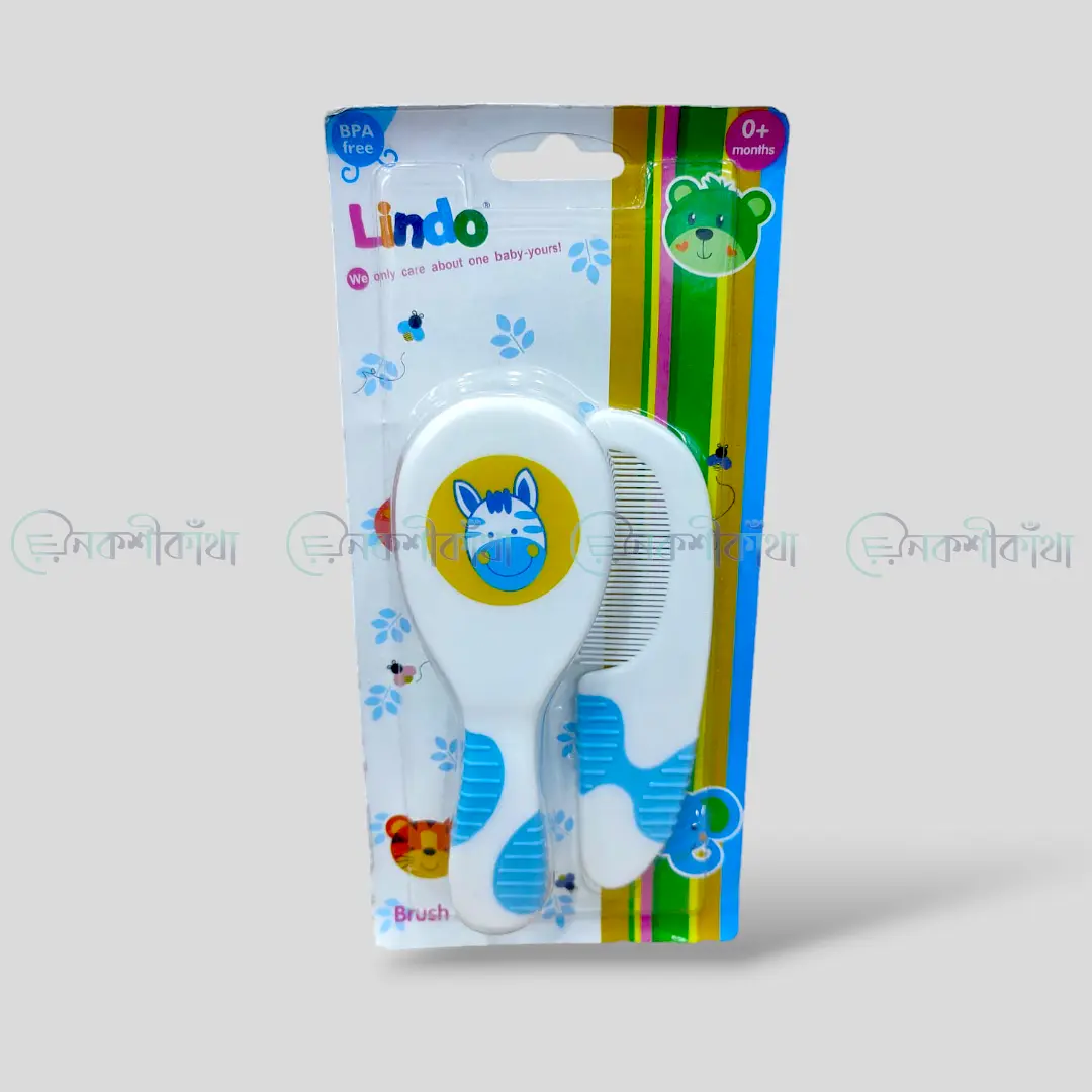 Lindo Baby Hair Brush & Comb Set - Image 6