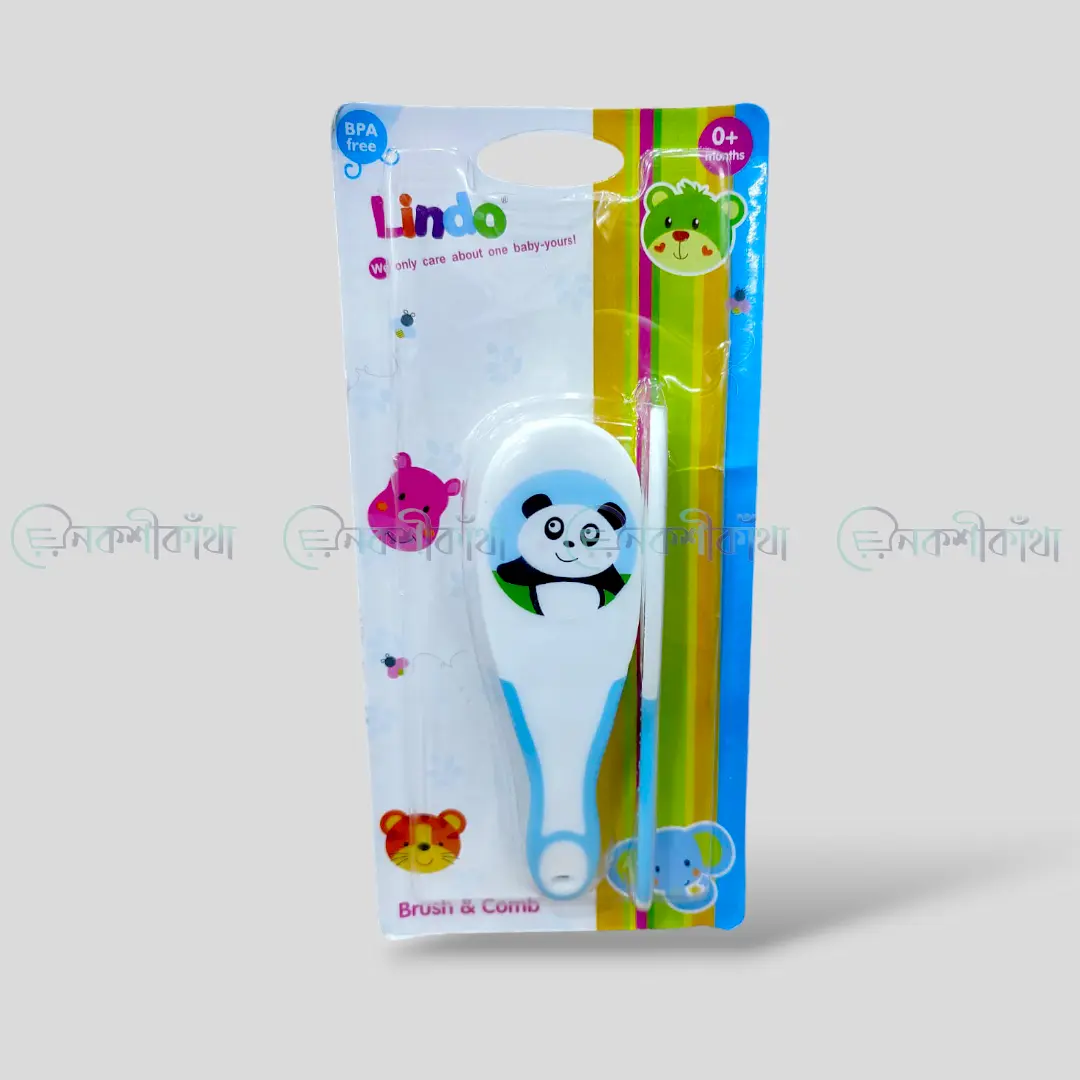 Lindo Baby Hair Brush & Comb Set - Image 5