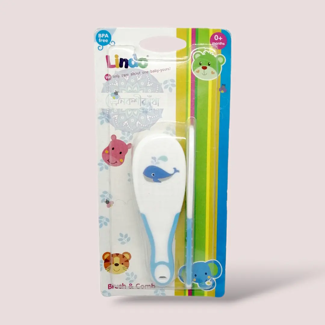 Lindo Baby Hair Brush & Comb Set - Image 4