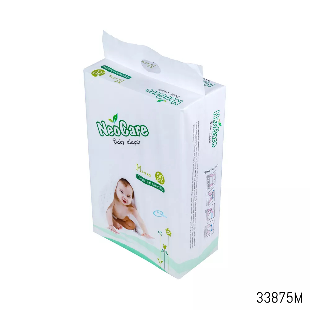 NeoCare Diaper (M 4-9Kg) - 50Pcs