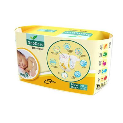 NeoCare Newborn Diaper (0-4Kg) 20Pcs