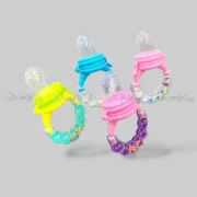 Silicone Fruit Pacifier With Rattles