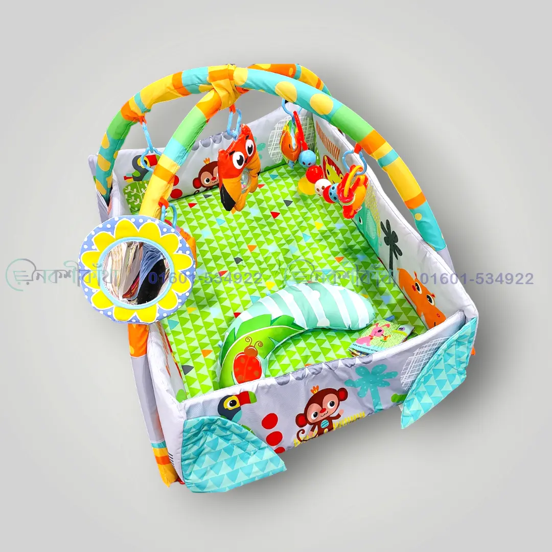 Happy Space 3 IN 1 Play Gym 6M+ (JL628-1B) - Image 2