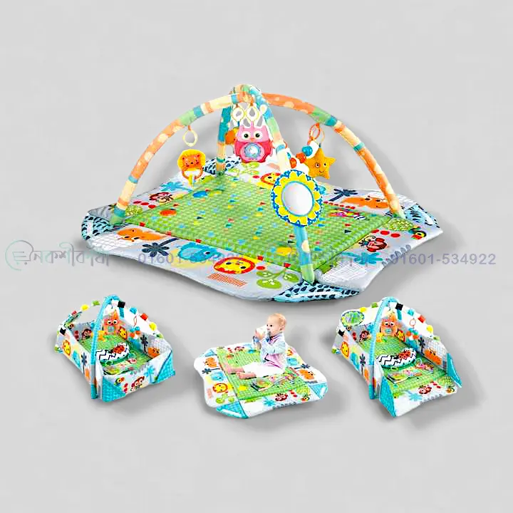 Happy Space 3 IN 1 Play Gym 6M+ (JL628-1B)