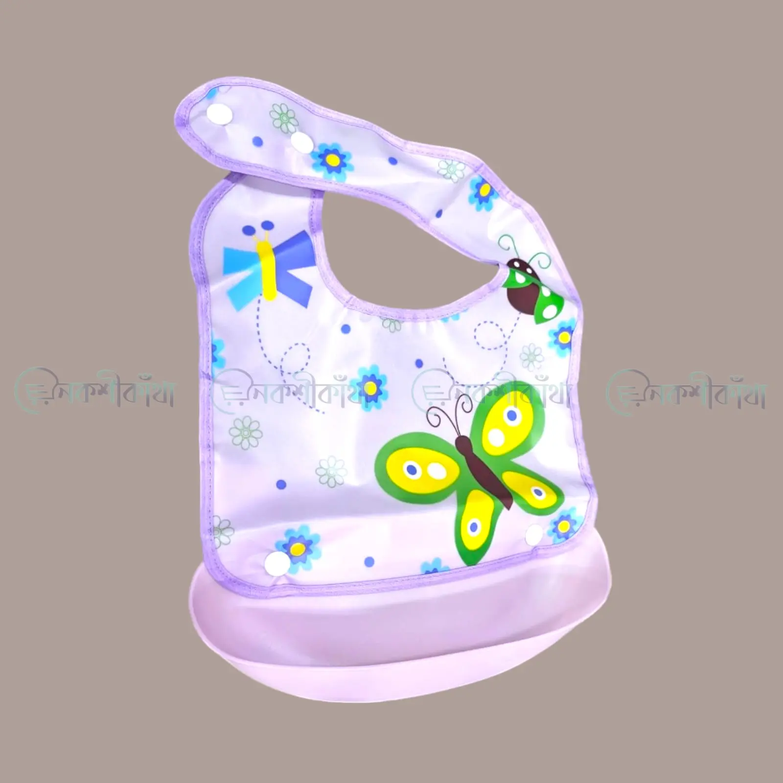 Baby Silicone Dining Bib (China) - Image 3