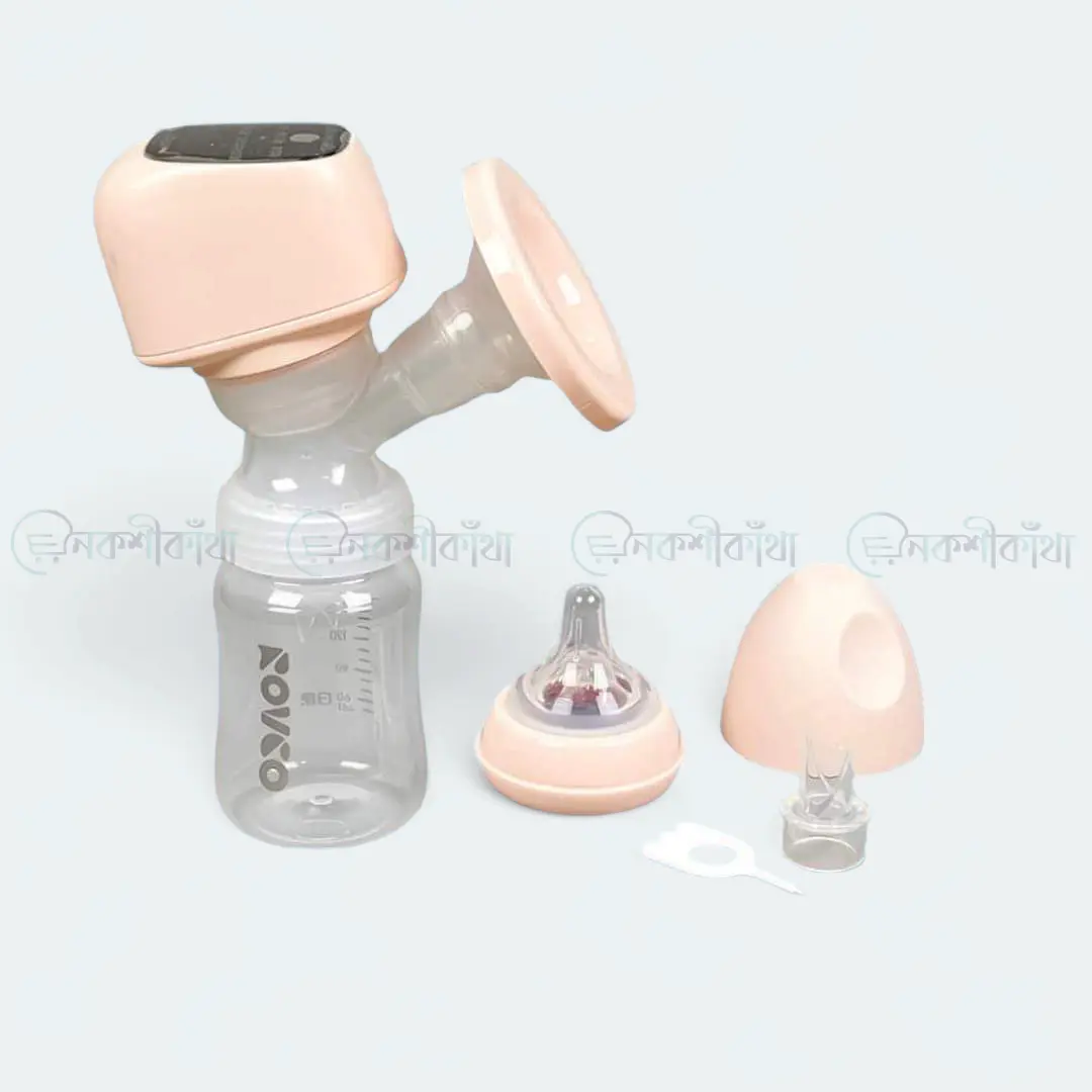 Rovco Portable & Rechargeable Electric Breast Pump With 180ml Bottle - Image 2