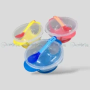 Applebear Baby Feeding Transparent Bowl With Spoon