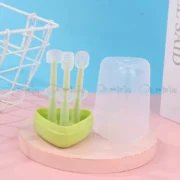 3pc Silicone Brush Set |  Oral Care Brush Set | 3pc Brush Set