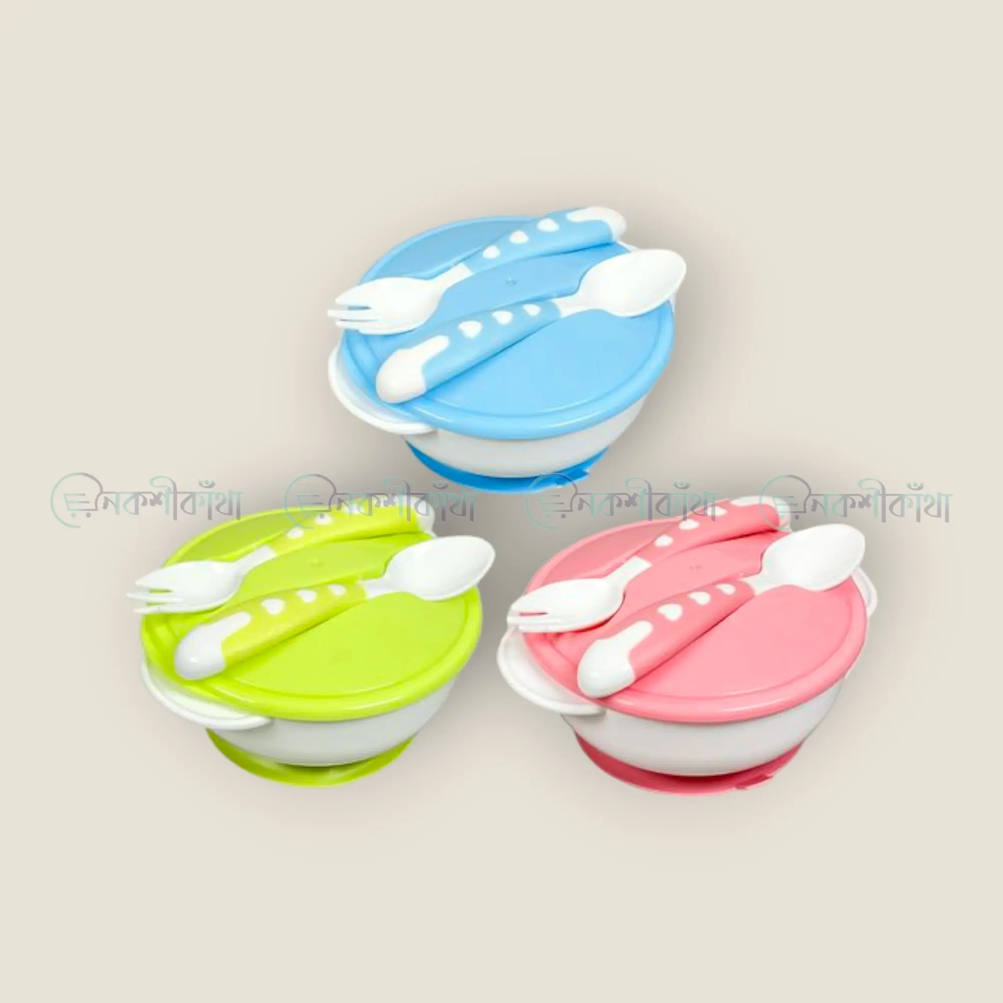 Applebear Baby Feeding Bowl With Two Spoons - Image 4