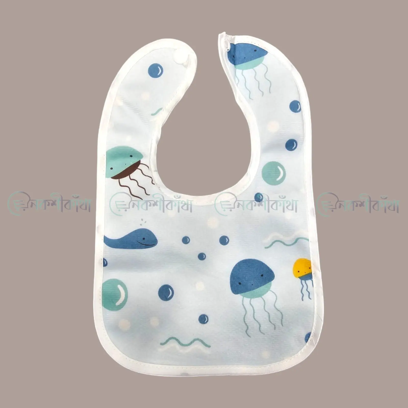 Fashionable Velvet Baby Bib - 11*7 inch - Image 3