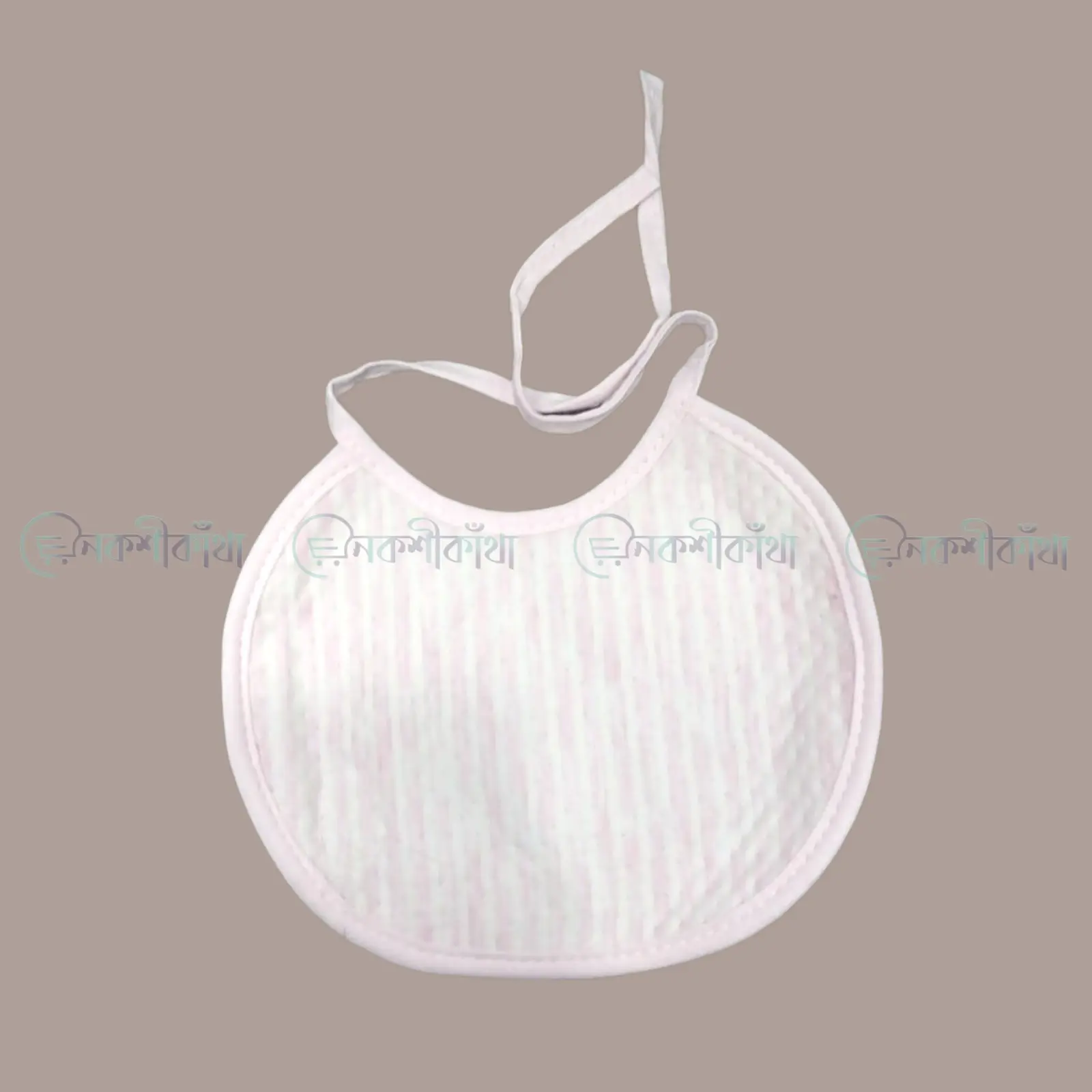 Baby Bib Cotton Knot Closure - FT03 - Image 2