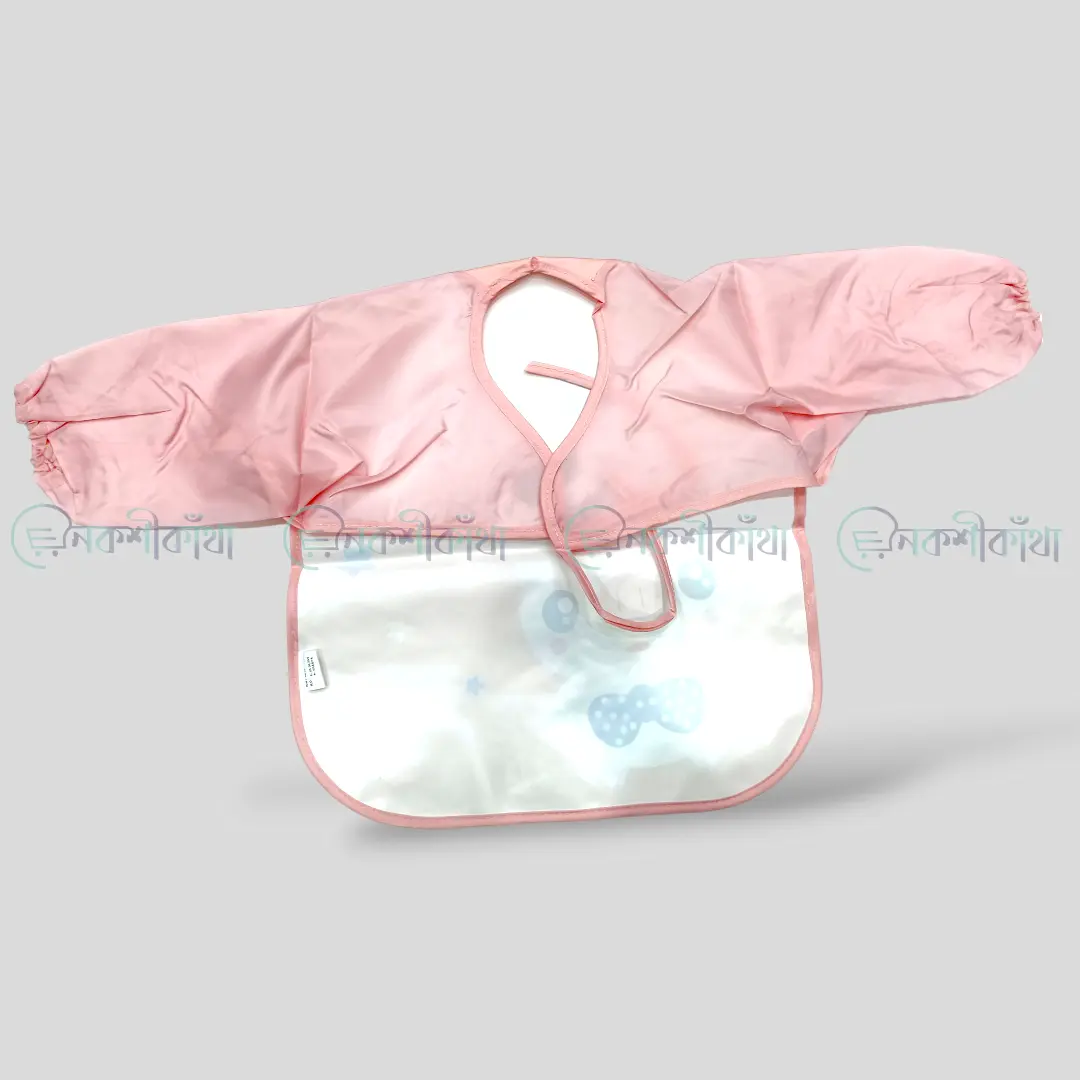 Waterproof Long Sleeve Bib Apron Lovely Cute Cartoon Bibs - Image 10