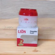 Baby Powder Case With Puff - Lion