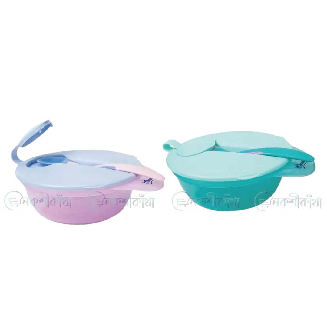 Momeasy Baby Feeding Bowl With Heat Sensing Spoon Paste - Image 6
