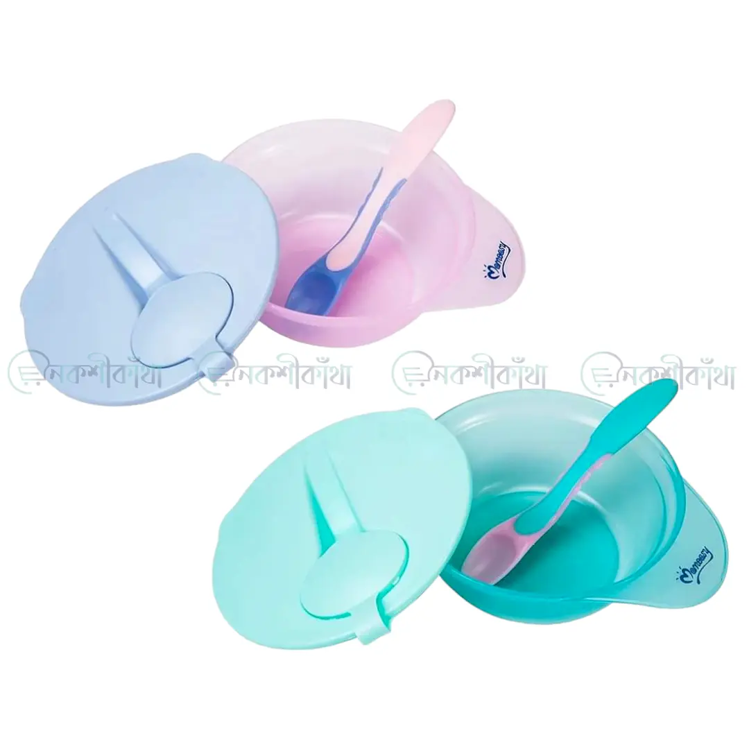Momeasy Baby Feeding Bowl With Heat Sensing Spoon Paste - Image 5