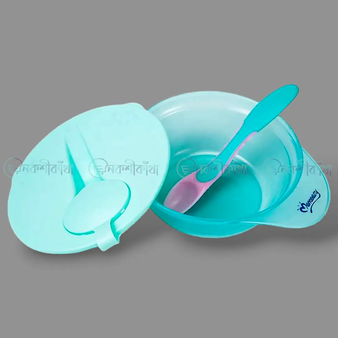 Momeasy Baby Feeding Bowl With Heat Sensing Spoon Paste - Image 4