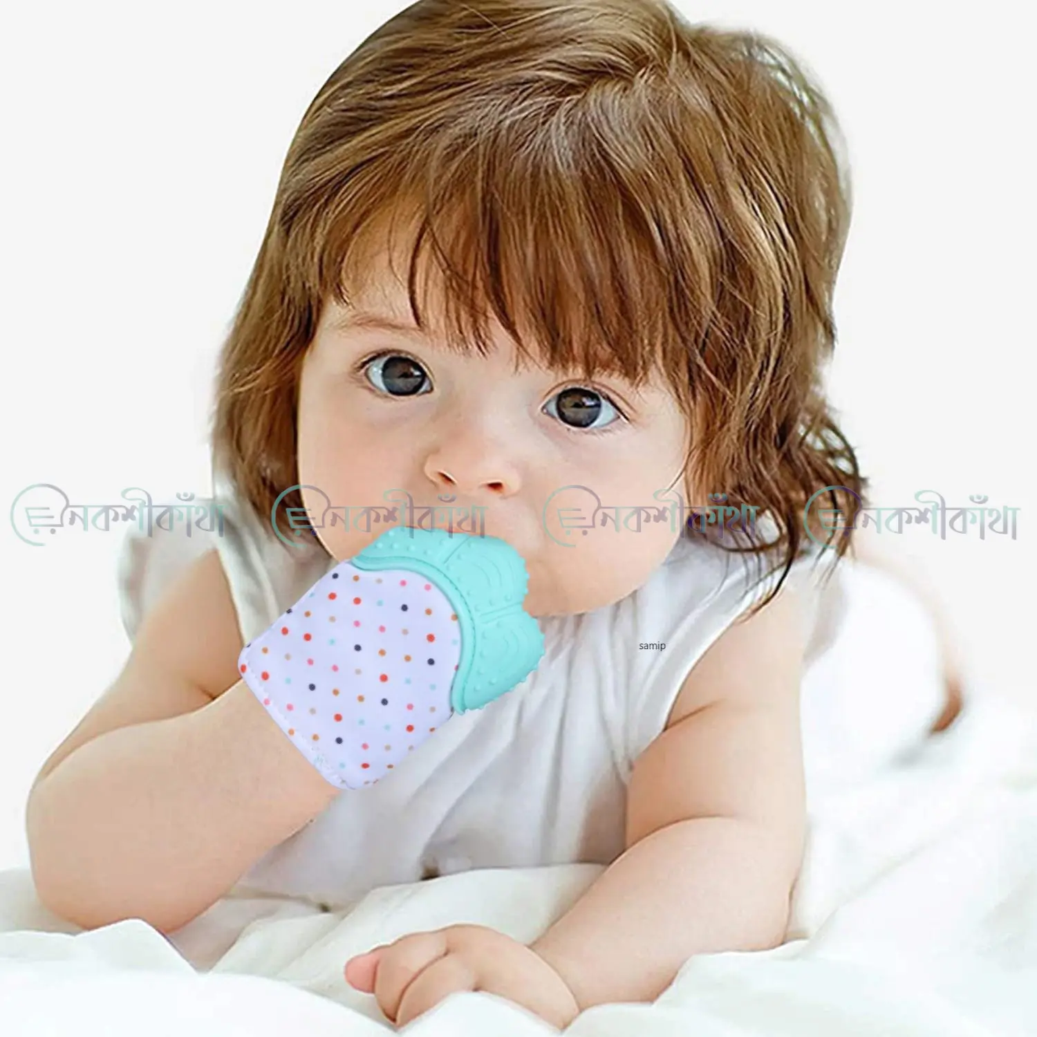 Baby Silicone Mitten Teether - Image 4