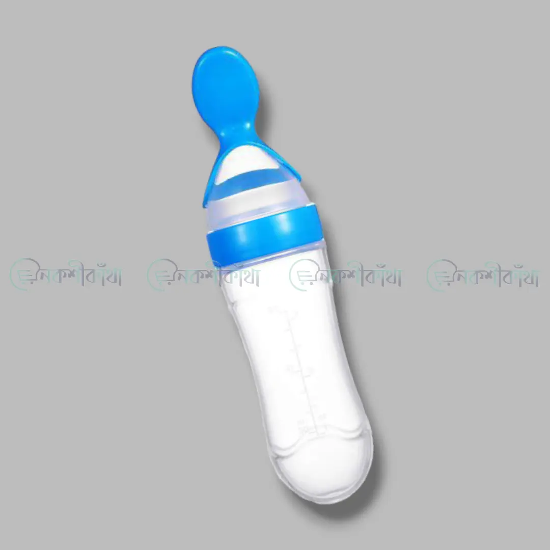 Silicone Spoon Feeder Weaning Bottle 90ml - Image 5