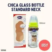 Chica 150mL Glass Feeder | Anti-Colic & BPA Free