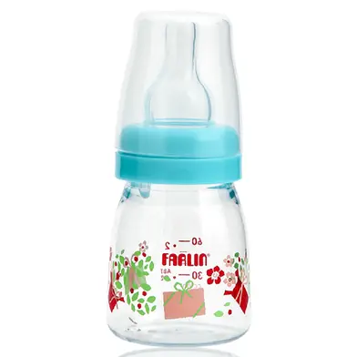 Farlin New Born Feeding Bottle 60mL | Anti-Colic BPA-Free - Image 2