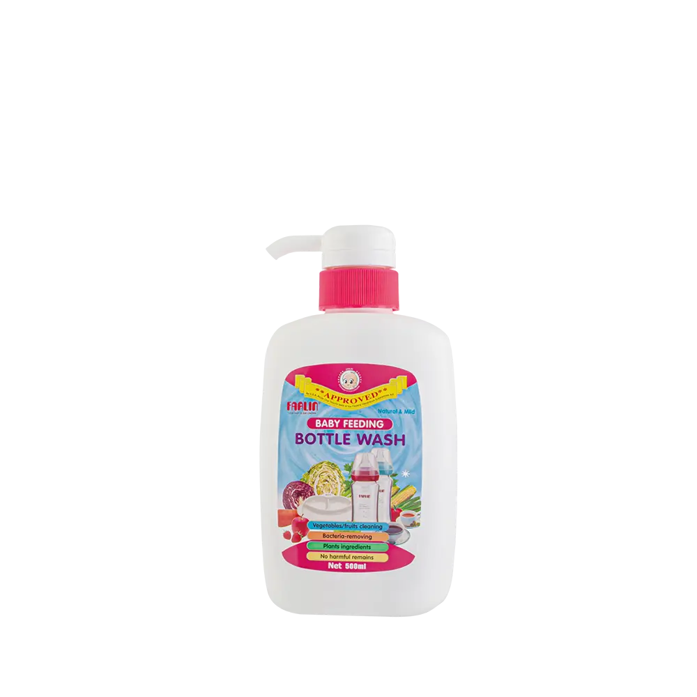 Farlin Bottle Wash 500mL – Safe Cleansing Liquid for Baby Bottles & Accessories