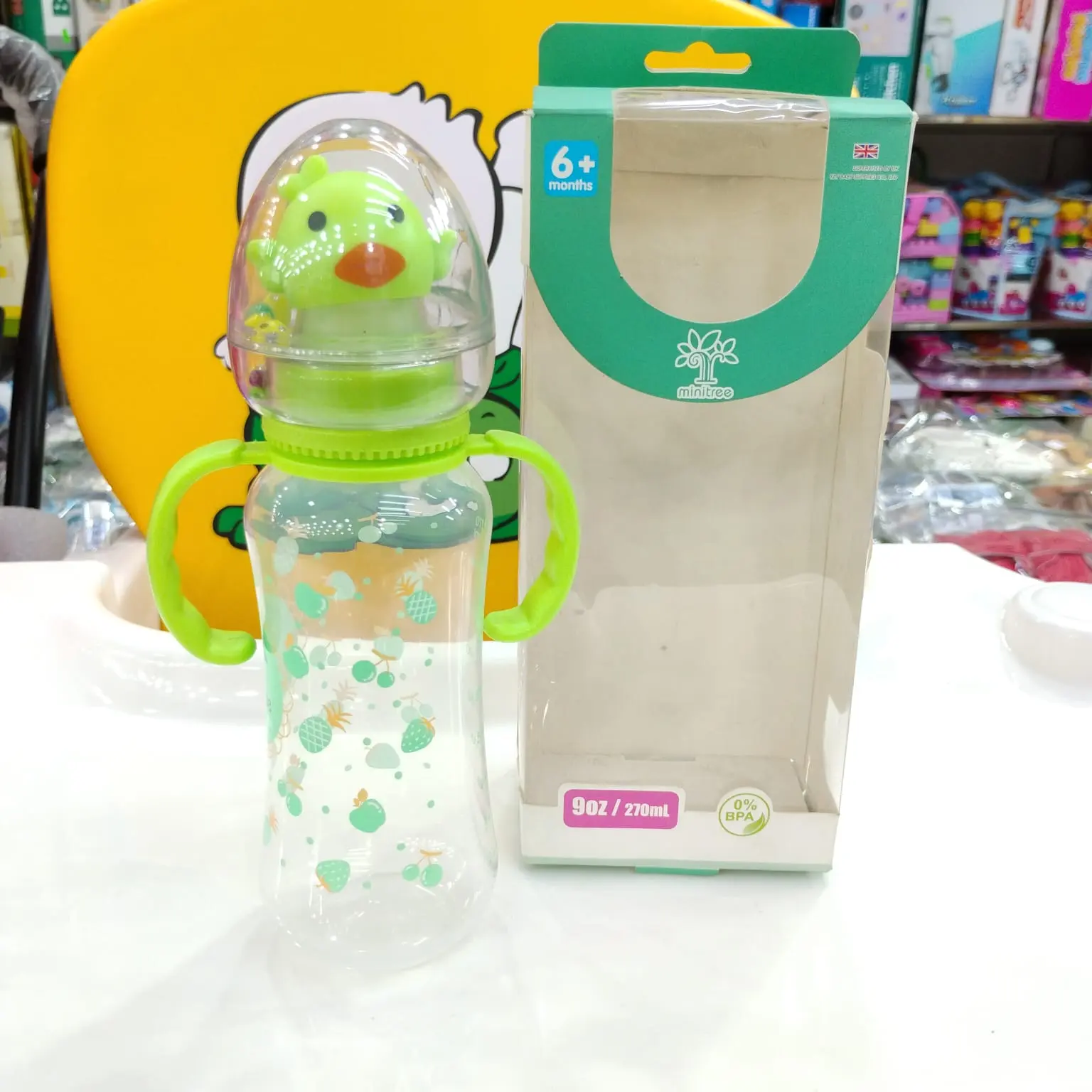 Minitree 270mL PP Bottle | Anti-Gas | BPA Free | 6M+