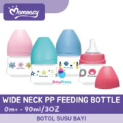 Momeasy 90mL Anti-Colic Feeding Bottle | BPA-Free & Soft Nipple Feeder
