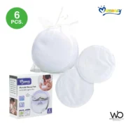 Momeasy Washable Breast Pads - Soft, Absorbent & Reusable Nursing Pads