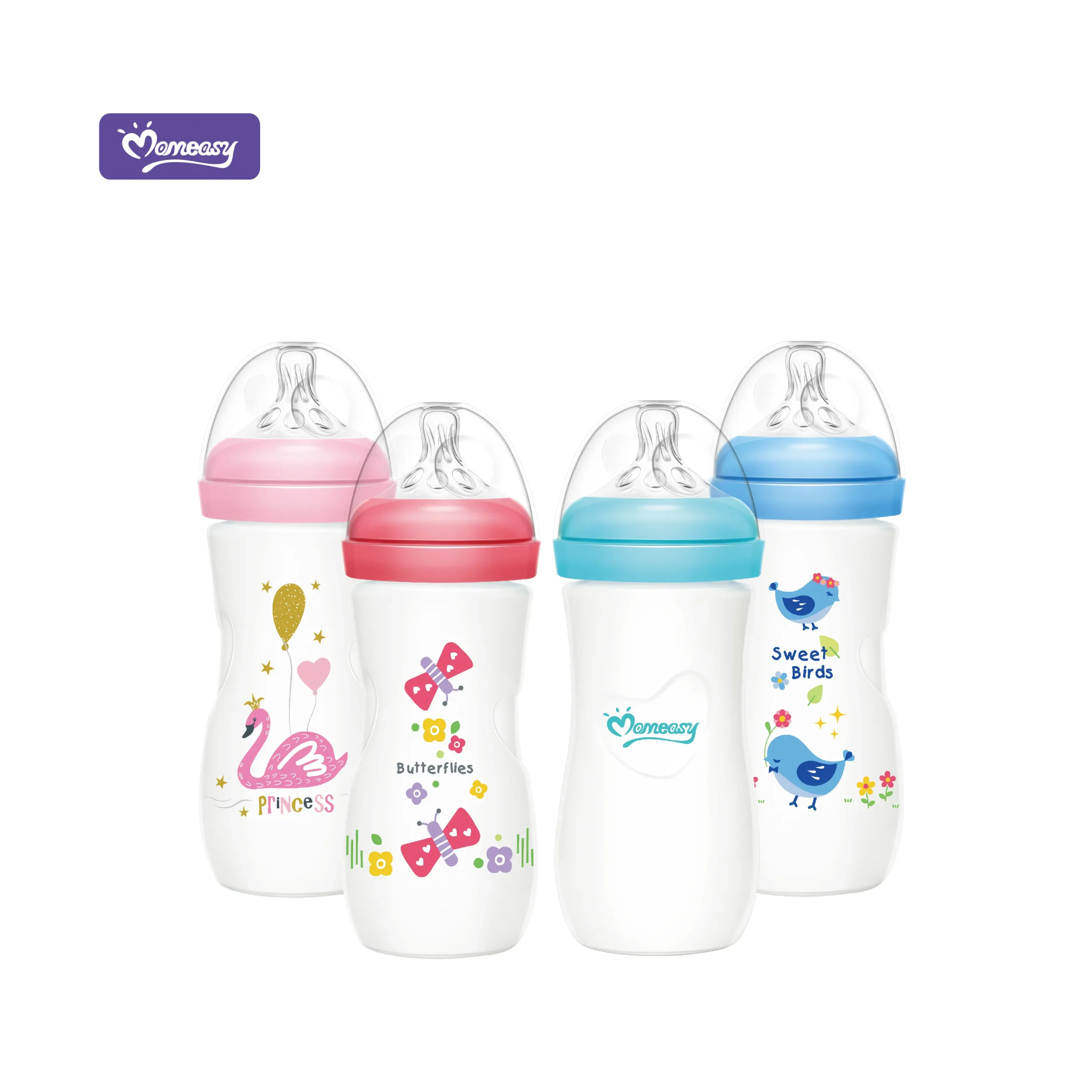 Momeasy 330mL Wide Neck Bottle | BPA Free & Anti-Colic
