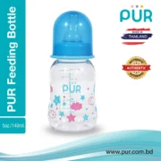 PUR Feeding Bottle 140mL – BPA Safe, Soft & Reliable