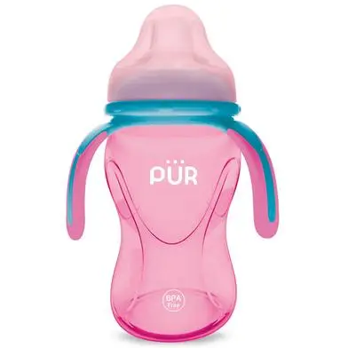 PUR Mumpot | PUR Drinking Cup 250ml | BPA Free | 6m+ | Easy Grip Baby Cup