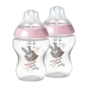 Tommee Tippee Glass Feeder Bottle 250mL | Anti-Colic & Safe Feeding! - 1Piece