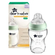 Tommee Tippee Glass Feeder Bottle 250mL | Anti-Colic & Safe Feeding!