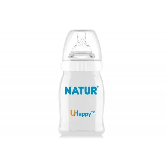 U Happy Natur 60mL Feeder | BPA-Free, Anti-Colic Feeding Bottle - Image 2