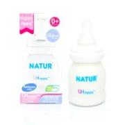U Happy Natur 60mL Feeder | BPA-Free, Anti-Colic Feeding Bottle