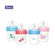 Momeasy 120mL Anti-Colic Feeding Bottle | BPA-Free & Soft Nipple Feeder