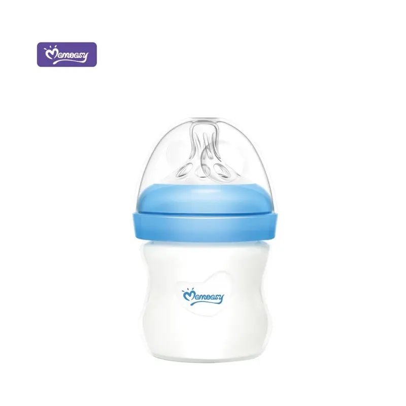 Momeasy 120mL Anti-Colic Feeding Bottle | BPA-Free & Soft Nipple Feeder - Image 4