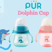 PUR Dolphin Cup 230ml | Anti-Leak | Soft Spout | BPA Free