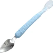 2-Way Baby Spoon (Blue) | Dual Head Spoon for Easy Feeding