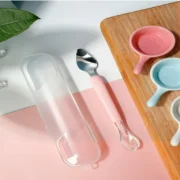 Baby Food Scaping Spoon with Box – Dual Head, BPA Free