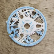 24 Clip Round Fashion Hanger – Perfect for Drying Small Clothes