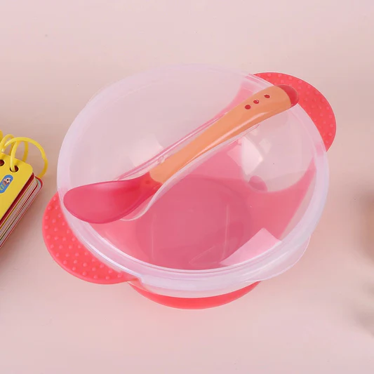 Apple Bear Baby Bowl Set (8505) – Durable, Colorful & Lightweight