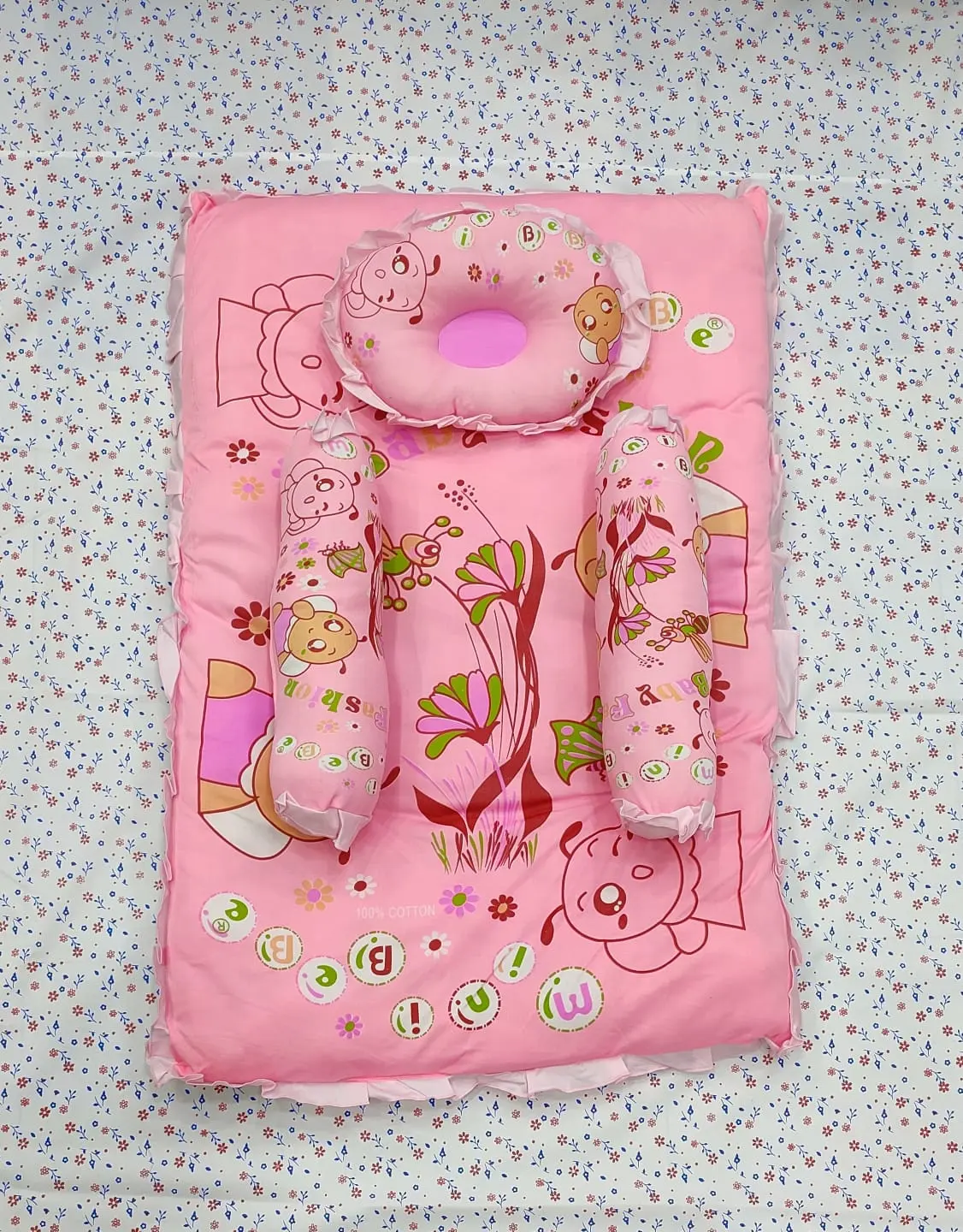 Baby Bed Set | Soft Cotton Bedding for Babies