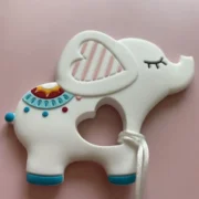 Smartbaby Elephant Silicone Teether | BPA Free & Food Grade for Babies