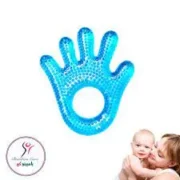 Applebear Hand Shape Teether – Safe Liquid Silicone for Babies | BPA Free