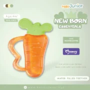 Momeasy Water Filled Teether | BPA Free, 4m+ Safe & Soothing Relief