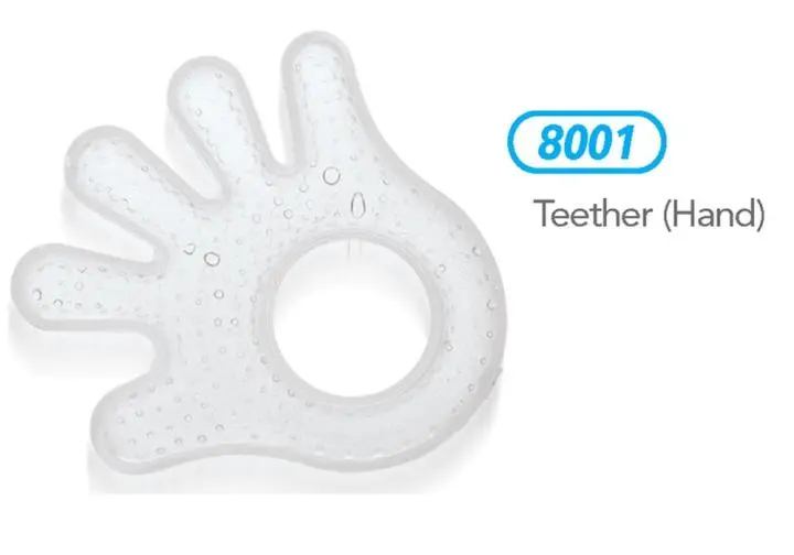 Pur Water-Filled Teether – Hand Shape, White, Safe & Cooling Relief